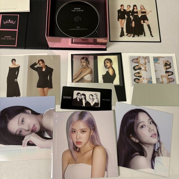 BlackPink The Album Limited Edition CD Box Set 1st Full Album K-Pop Poster Book - Picture 9 of 16